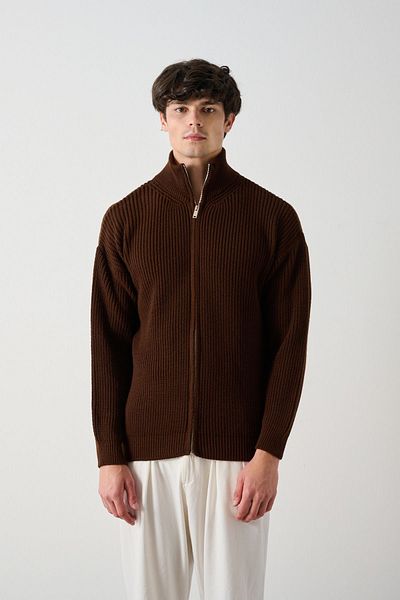 İLKCET MODA Ζακέτα Unisex με φερμουάρ Premium Πλεκτή Θεσσαλονίκη