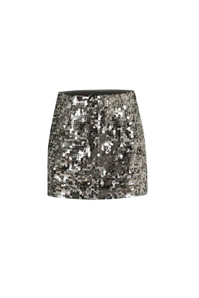 Rheme And Fons Özel Tasarım Couture El Işçiliği Gümüş Pullu Iç Astarlı Süper ...