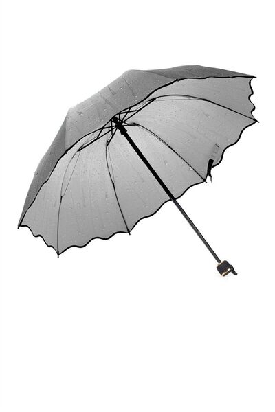 XTRIKE ME Şemsiye Yağmur Damlası Rüzgar Korumalı Şemsiye 8 Telli Manuel Şemsiye