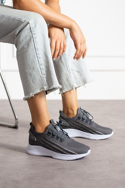 en7 Unisex Smoked Ice Knitwear Sneaker - Washable and Breathable, Odorless Sports Shoes 015