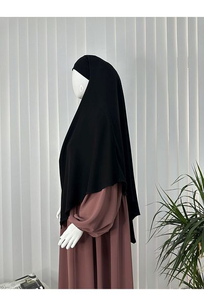 R&S modibone Μαύρο Triangle Suffle Scarf - Μονόστρωτο Medine, Πρακτικό δέσιμο