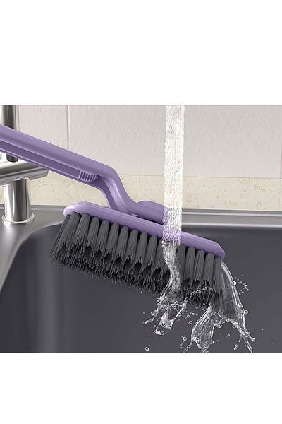 BYSHOME Multi-Purpose Bathroom Cleaning Tile Toilet with Rotating Head - Tweezed Shower Brush