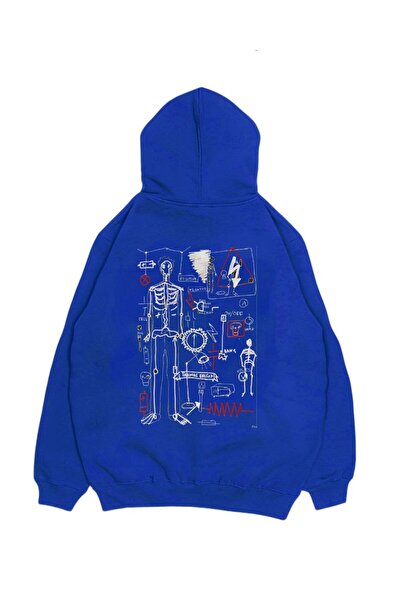 MAYDAY CULTURE Unisex Μπλε Μπουφάν με στάμπα κανονικής εφαρμογής