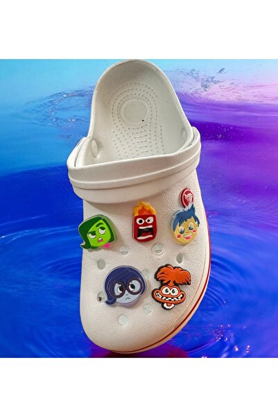 Buki'nin Atölyesi Terlik Süsü Jibbitz Ters Yüz Karakterleri 5 li set