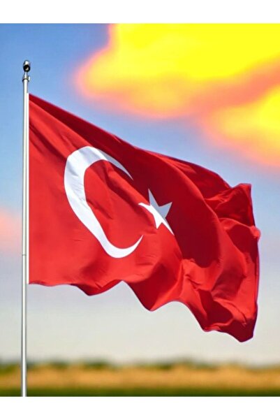 Bayrak 150x225 Cm Alpaka Kumaş Türk Bayrağı 1. Kalite Kumaş Dikim