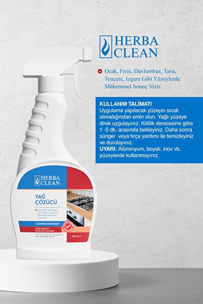 HERBACLEAN Yağ Çözücü 500ml