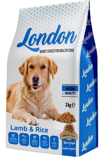London 3 Kg Kuzu Etli Köpek Maması