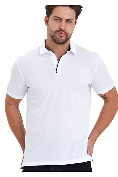 Adams Ανδρικό μπλουζάκι Polo Neck Functional Polyester - Κοντό μανίκι