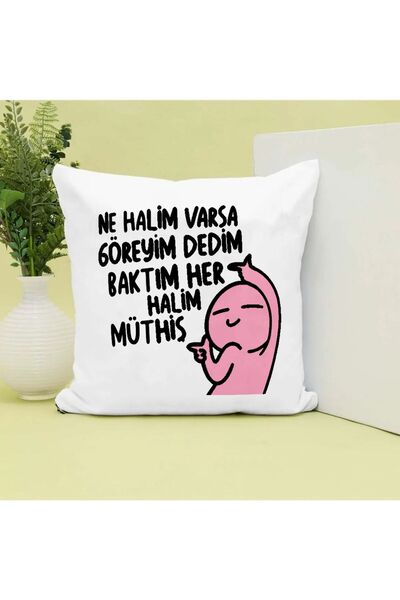 Özgü Art NE HALİM VARSA GÖREYİM DEDİM  BAKTIM HER HALİM MÜTHİŞ. YAZI   Baskıl...