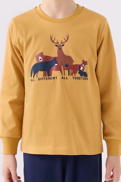 ROLY POLY Deer Pattern Boy Pajamas Suit
