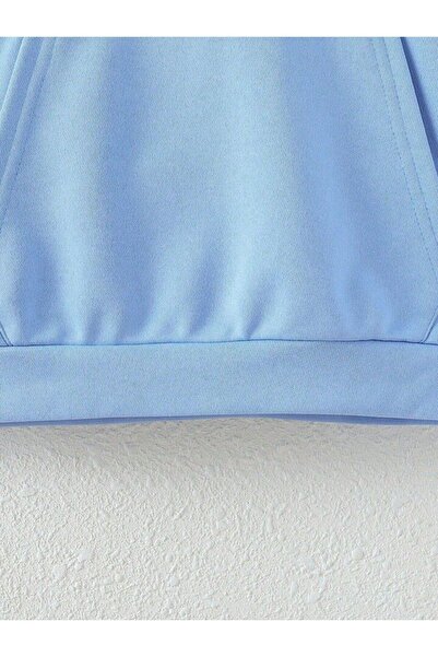 GLOWES Παιδική μπλούζα Unisex - Βαμβακερή 3 κλωστές, Smile Printed, Oversize Hoodie