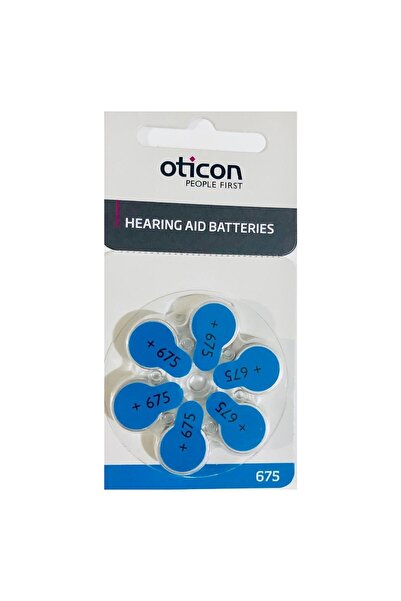 Oticon Kulaklık Pili No:675