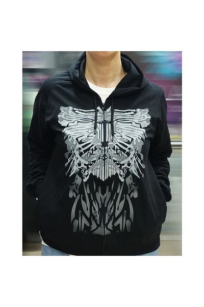 Köstebek Unisex Hooded Harajuku Style Zippered
