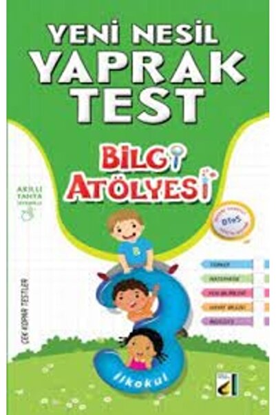 Damla Yayınları 3.sınıf Yaprak Test Yeni Nesil Bilgi Atölyesi