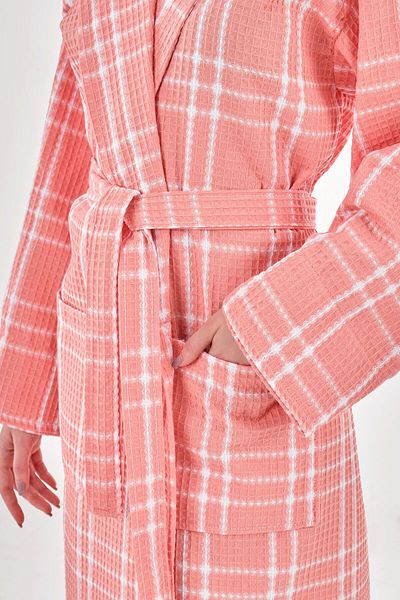 PHILIPPUS Women's Şalyaka Bathrobe - Plaid Pike