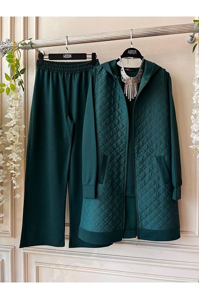 YEDİLALE Gülce Triple Set - Comfortable Cut