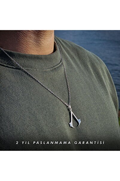 Liber Assasin Kolye - Paslanmaz Çelik