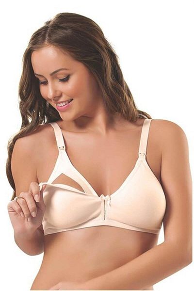 Momslab 3581 Model Organic Cotton - Σουτιέν θηλασμού χωρίς σφουγγάρι και χωρίς ραφές