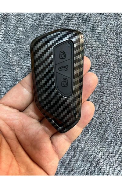 ŞENYILDIZ AKSESUAR Cupra Leon Cupra Formentor Compatible Carbon Key Protection Case 2. See Picture