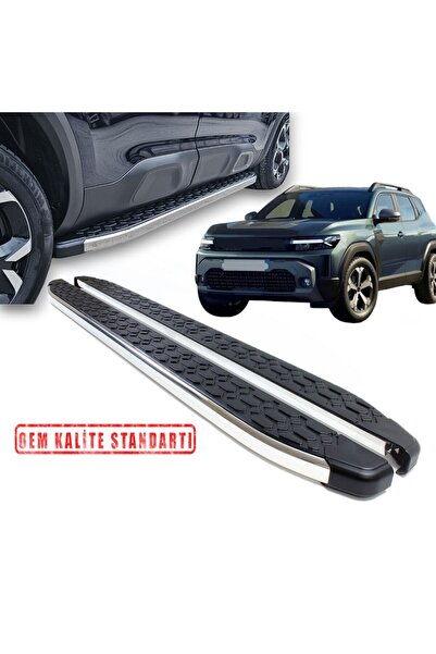 Tunax RENAULT DUSTER 2024 2025 ARACA ÖZEL BLACKLİNE YAN BASAMAKLIK