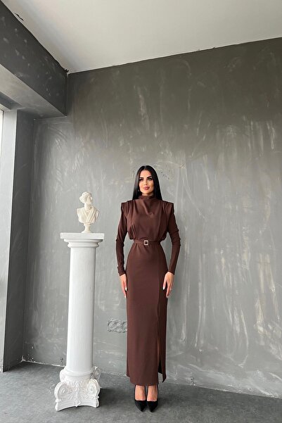 kamacibutik Ειδικό Σχέδιο - Βραδινό Φόρεμα με ζιβάγκο και ζώνη