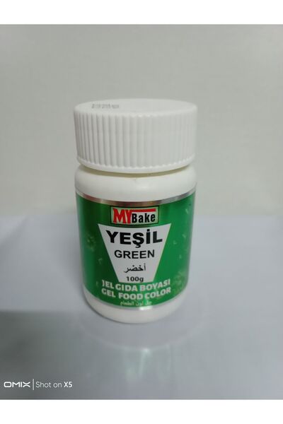 MY BAKE YEŞİL GIDA JEL BOYASI 100 GR