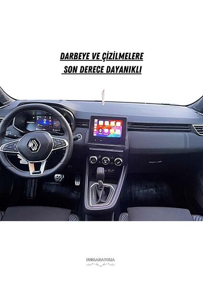 UniqAnatolia Renault Clio 5 Easy Link 2023 2024 Nano Screen Protector Compatible with Multimedia and Navigation