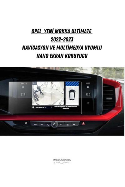 UniqAnatolia Opel New Mokka Ultimate 2022 2023 Navigation Compatible Nano Screen Protector