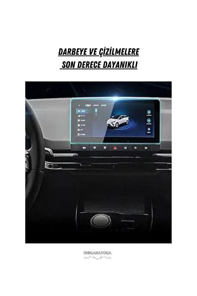 UniqAnatolia Mg 4 2023 Multimedia and Navigation Compatible Nano Screen Protector