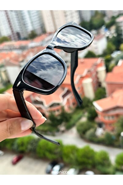 Bonicce Black Women's Sunglasses - with Keychain Gift