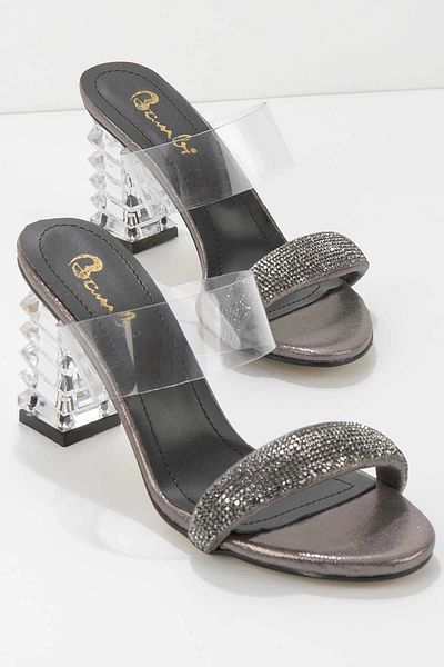 Bambi Dámské pantofle Platinum Stone K04994003087