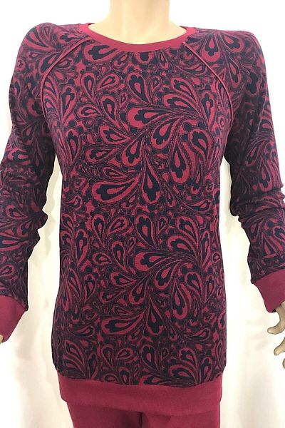 Tuba 9274- Round Neck Women's Pajama Set