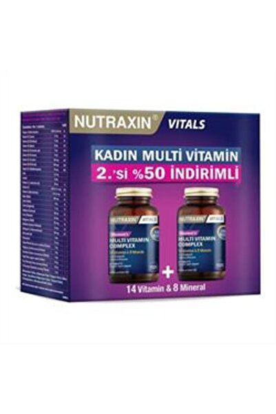 Nutraxin STD Nutraxin Multivitamin Womans 2li Avantajlı Paket ( TEKLİDİR )