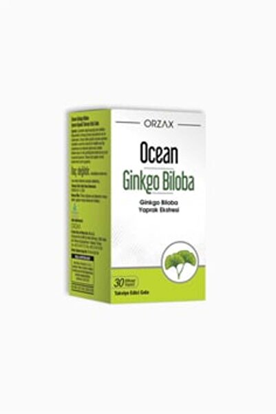 Orzax STD Orzax Ocean Ginkgo Biloba 30 Kapsül ( TEKLİDİR )