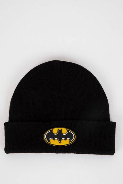 DeFacto Boy's Batman Beanie Label - X9219A624Wn