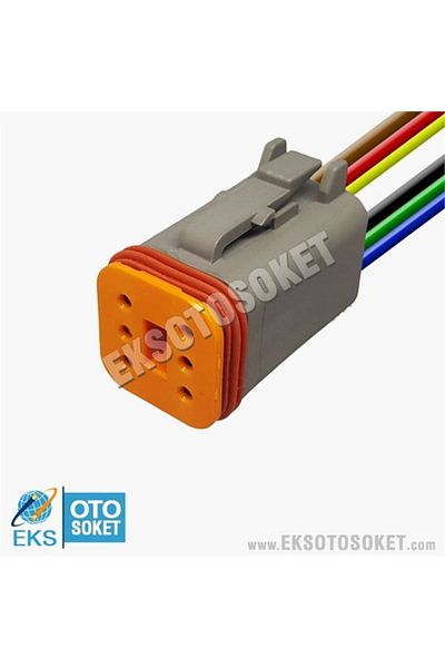 İthal Dt06-6S Deutsch Socket Wired