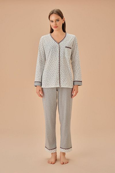 SUWEN Masculine Misty Pajama Set