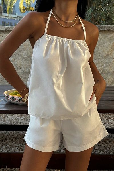 Eyyo Julia White Suit - ATE-1254