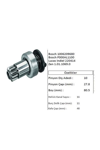 İthal Starter External for Audi Seat Skoda