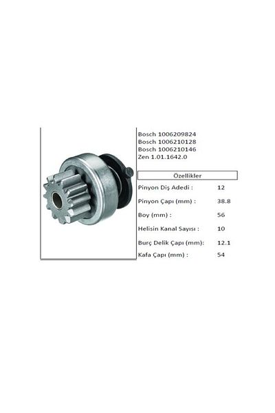 İthal STARTER GEAR V347 BOXER DUCATO1006210146