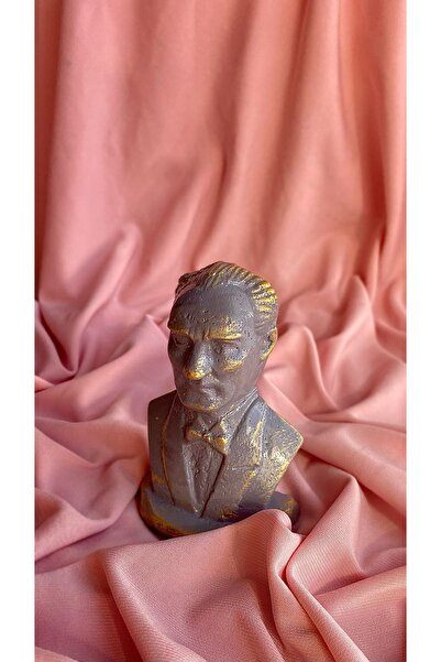 Handmade Mustafa Kemal Atatürk Mini Dekoratif Büst
