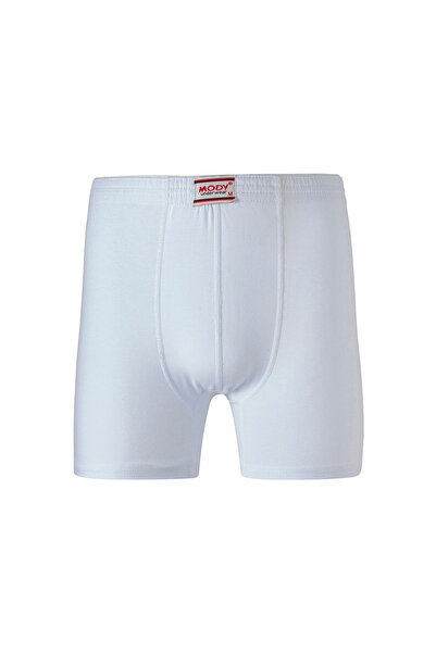 MODY BOXER Erkek  4'lÜ Premium Pamuklu Likralı Boxer Havlu bel