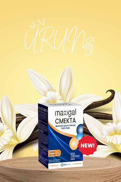 Maxigal Cmekta Supplementary Food Containing Bentonite Clay Drinkable Clay