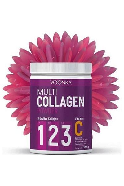 Voonka Multi Collagen Powder 300 gr - 30 Days