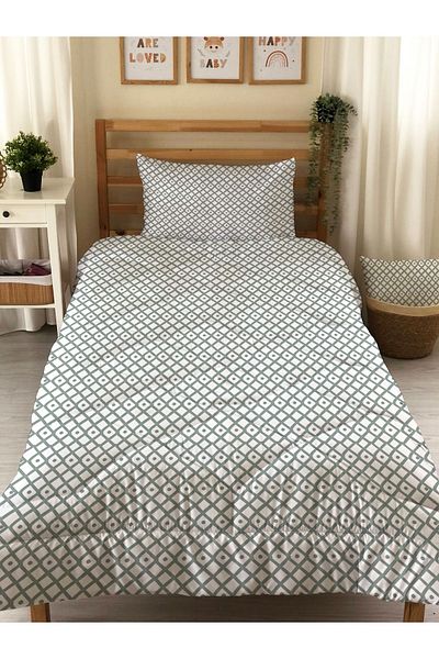Evmila Double Sided Patterned Quilted Quilt - Single Sleeping Set - Sheetless
