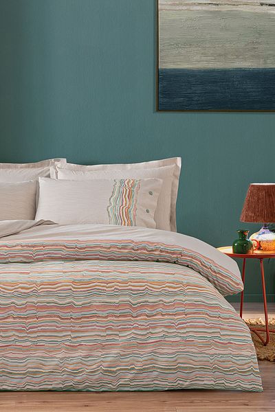 Puffy Angelita Ranforce Double Duvet Cover Set - Mint