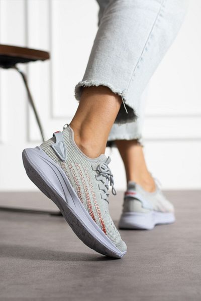 en7 Unisex Ice Orange Knitwear Sneaker - Πλενόμενα και αναπνέοντα αθλητικά παπούτσια χωρίς οσμή 015