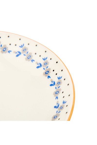 Tulü Porselen Tulu Porcelain Robi Pit Dinner Plate - Colorful - 19 cm