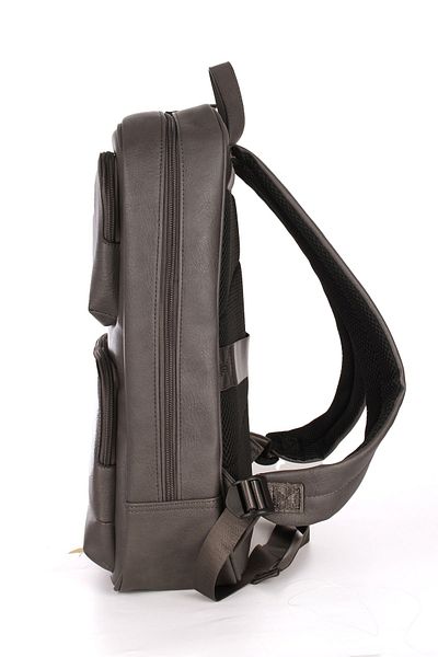 Pierre Cardin Pirre Cardin 01Pc00106 - Vegan Gray Backpack, Water Resistant Notebook Bag