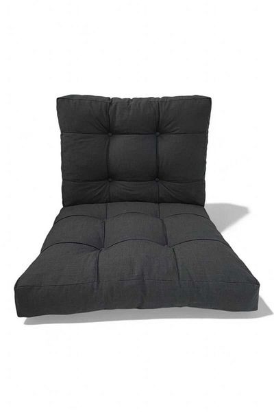 LENSA HOME 15 cm Crop Sponge Filling Material Balcony Cushion - Seat, Picnic, Garden